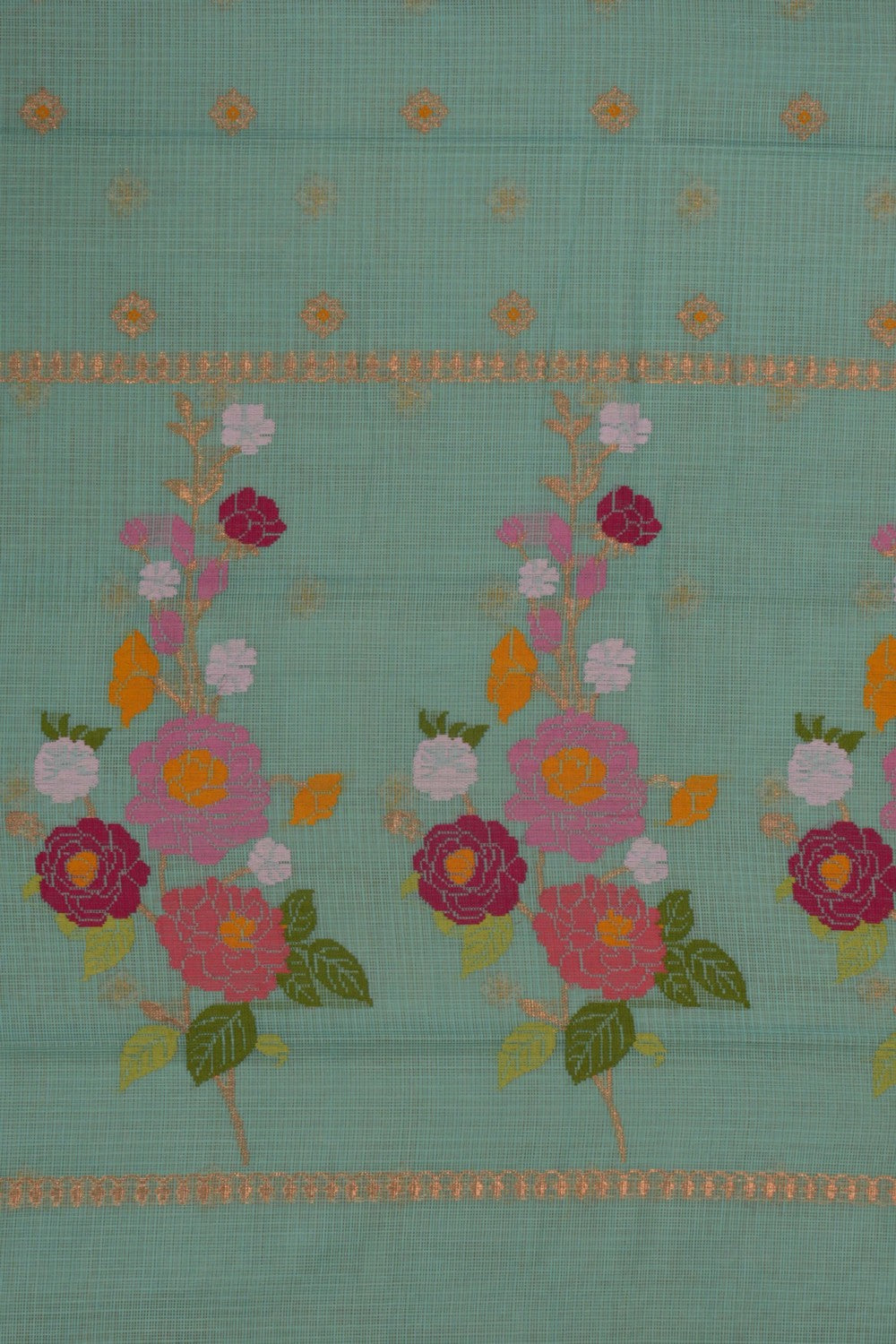 Image of Kota Doria Unstitched Suit (2 Pcs Set)